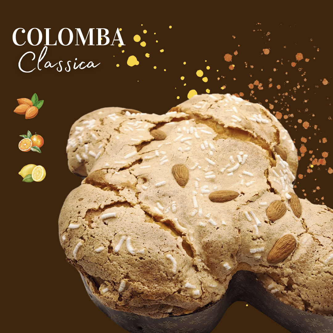 Colomba d'autore classica artigianale
