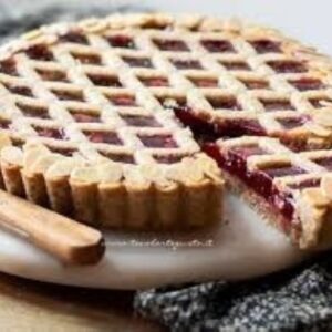 Crostata Linz Marmellata Lampone