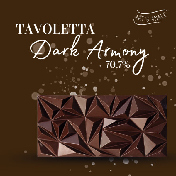 Tavoletta Cioccolato Dark Harmony 70.7% 100g