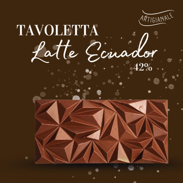 Tavoletta Cioccolato Latte Ecuador 42% 100g